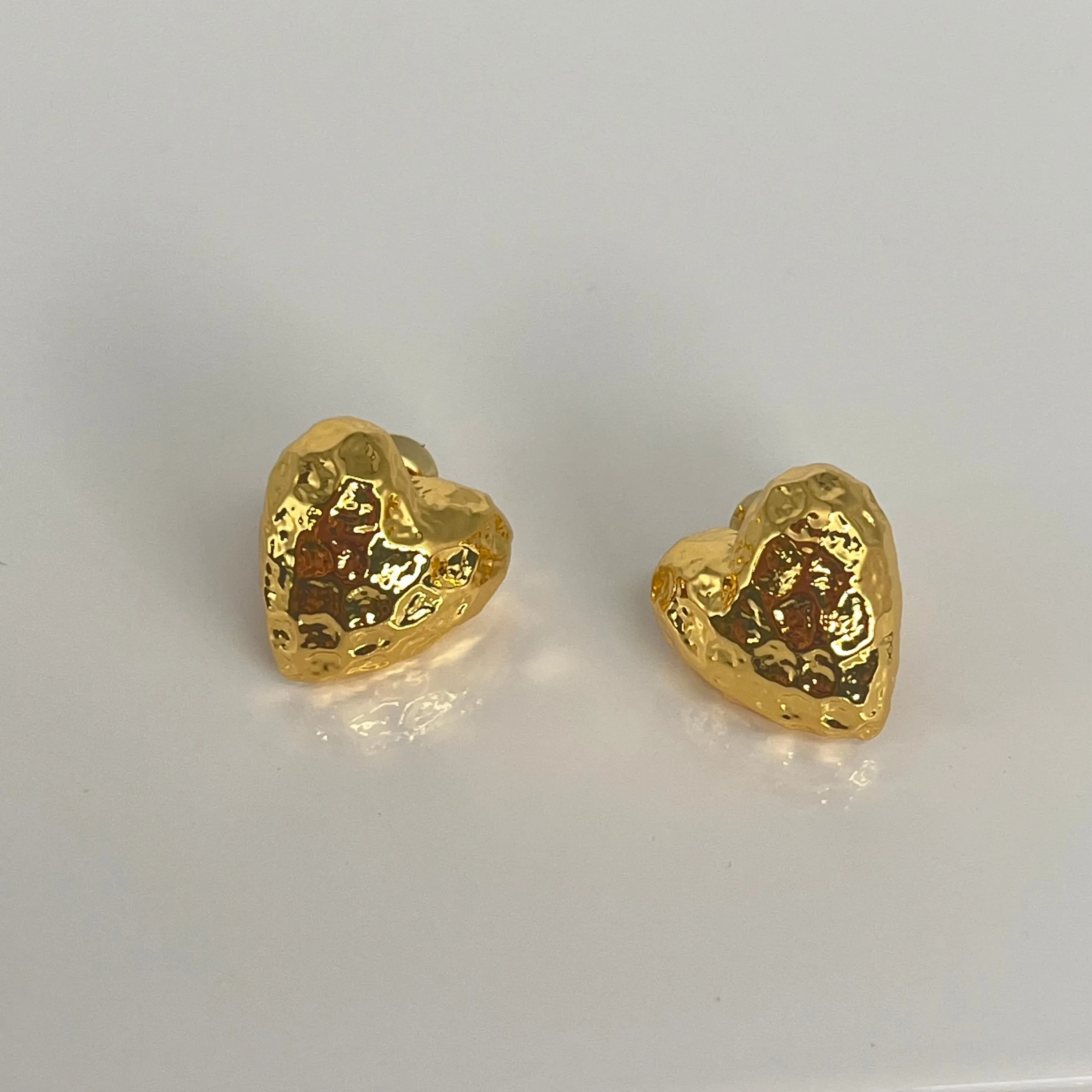 Corinne Heart Studs