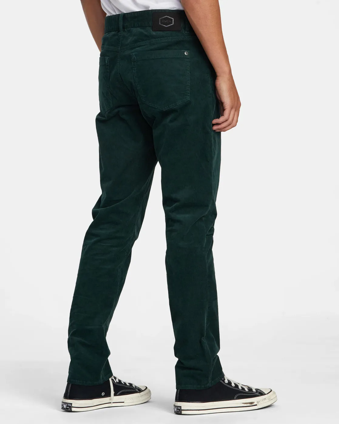 Daggers Pigment Corduroy Pants - Hunter Green