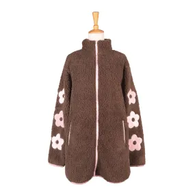 Daisy Meadow Sherpa Jacket - Mocha