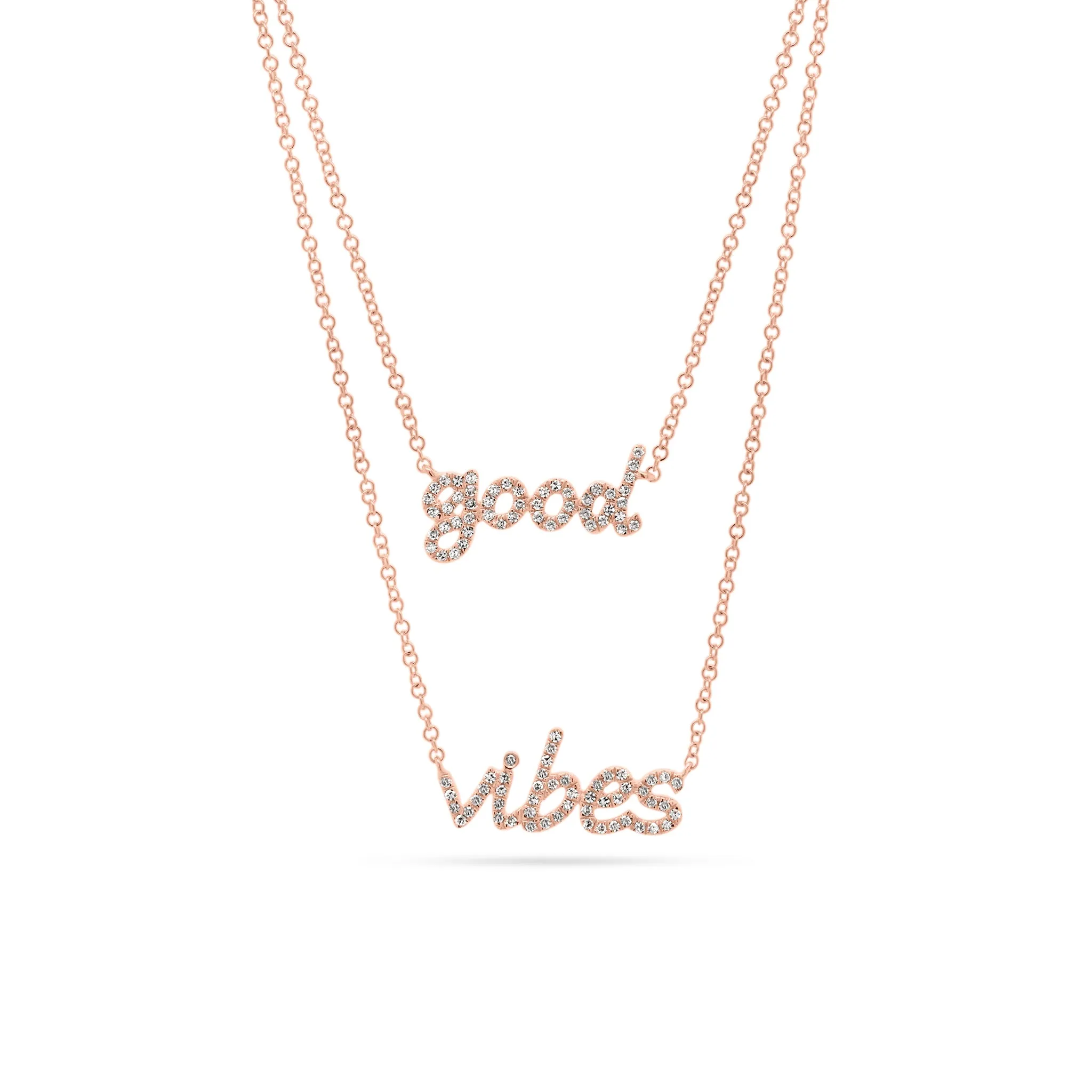 Diamond Good Vibes Necklace