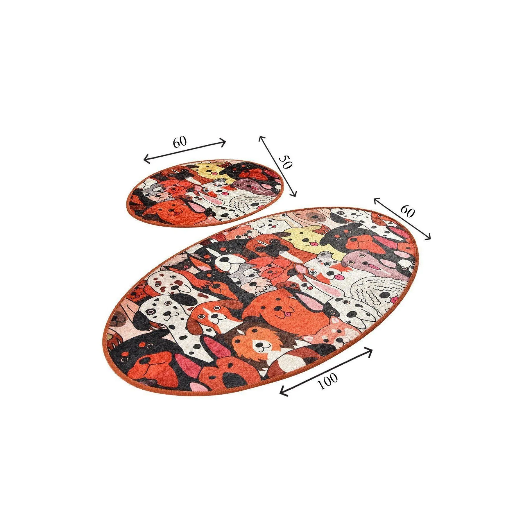 Dogs  Bath Mat