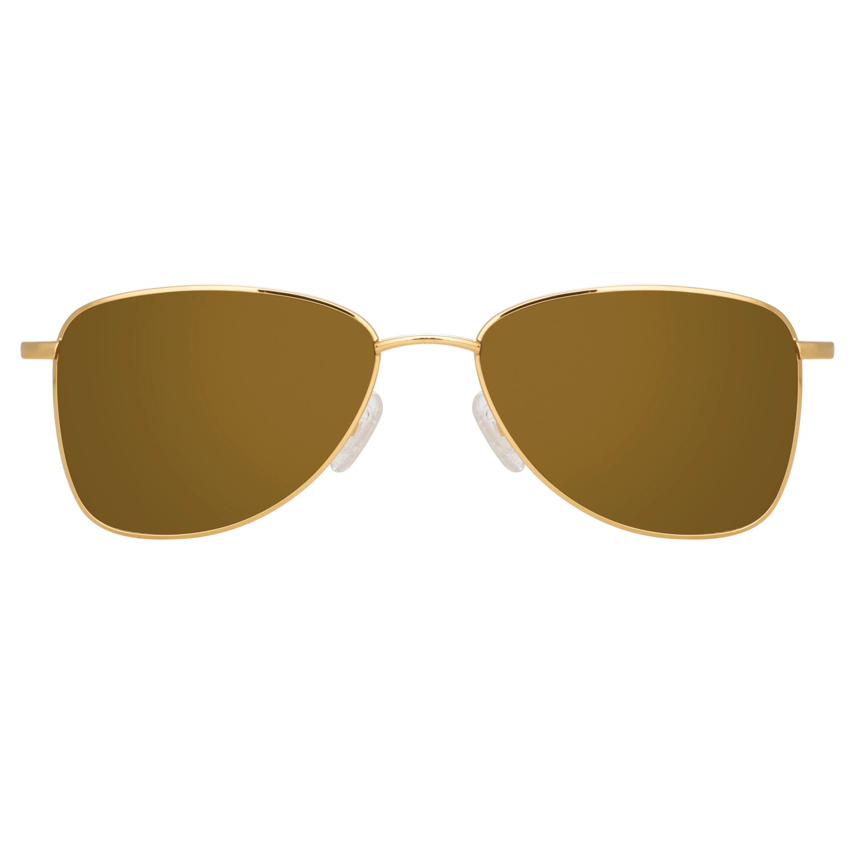 Dries Van Noten Men's Aviator Bronze Sunglasses DVN197C4SUN