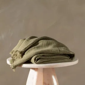 Enes Throw - Olive