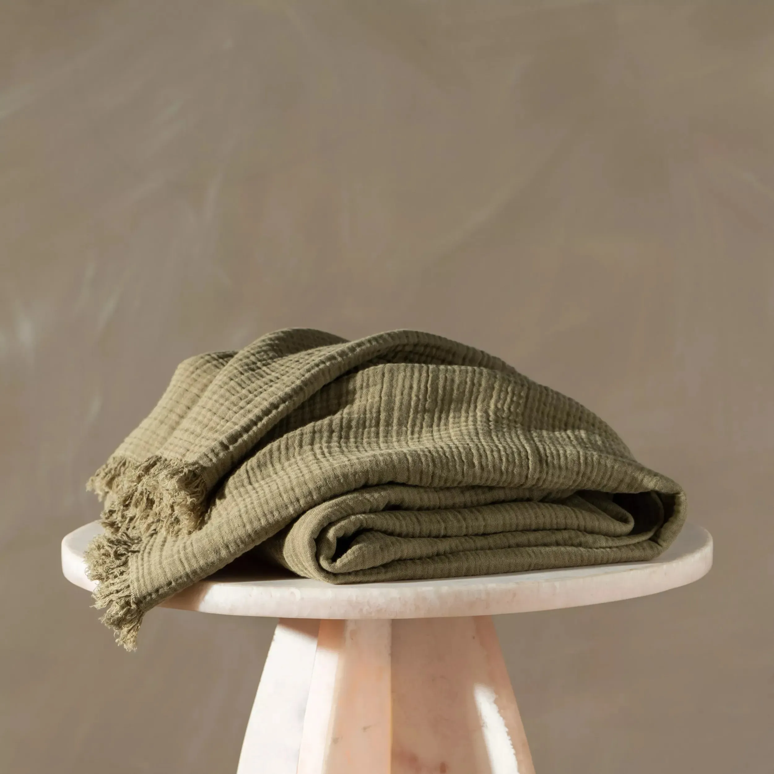 Enes Throw - Olive