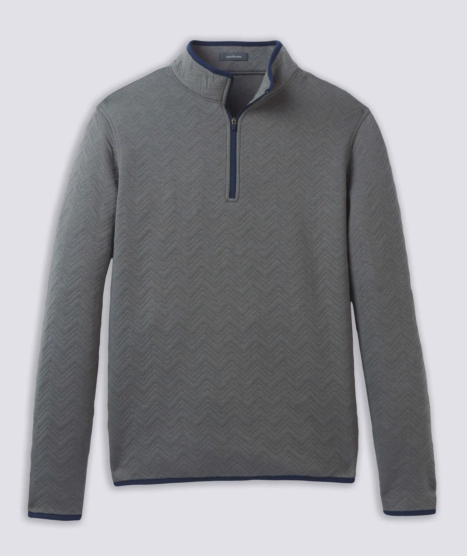 Erwin Quilted Quarter-Zip Pullover