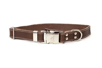 Euro Dog Quick Release Leather Collars