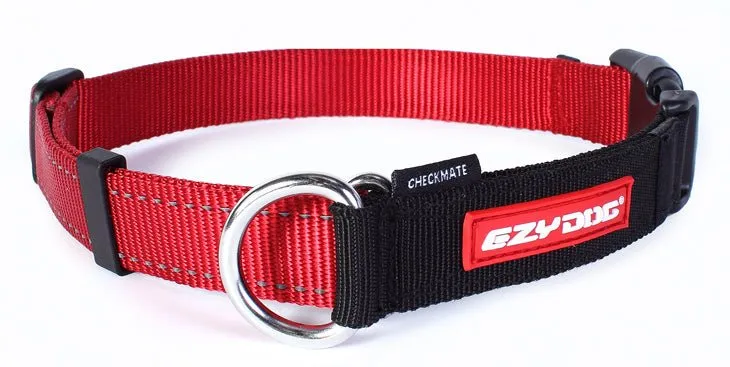 EzyDog - Checkmate Traing Collar - Red