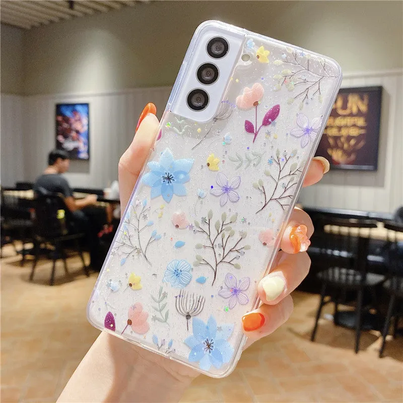 Fashion Minimalist Floral Phone Case Protector