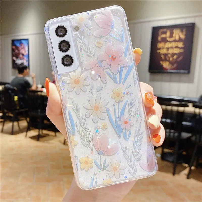 Fashion Minimalist Floral Phone Case Protector