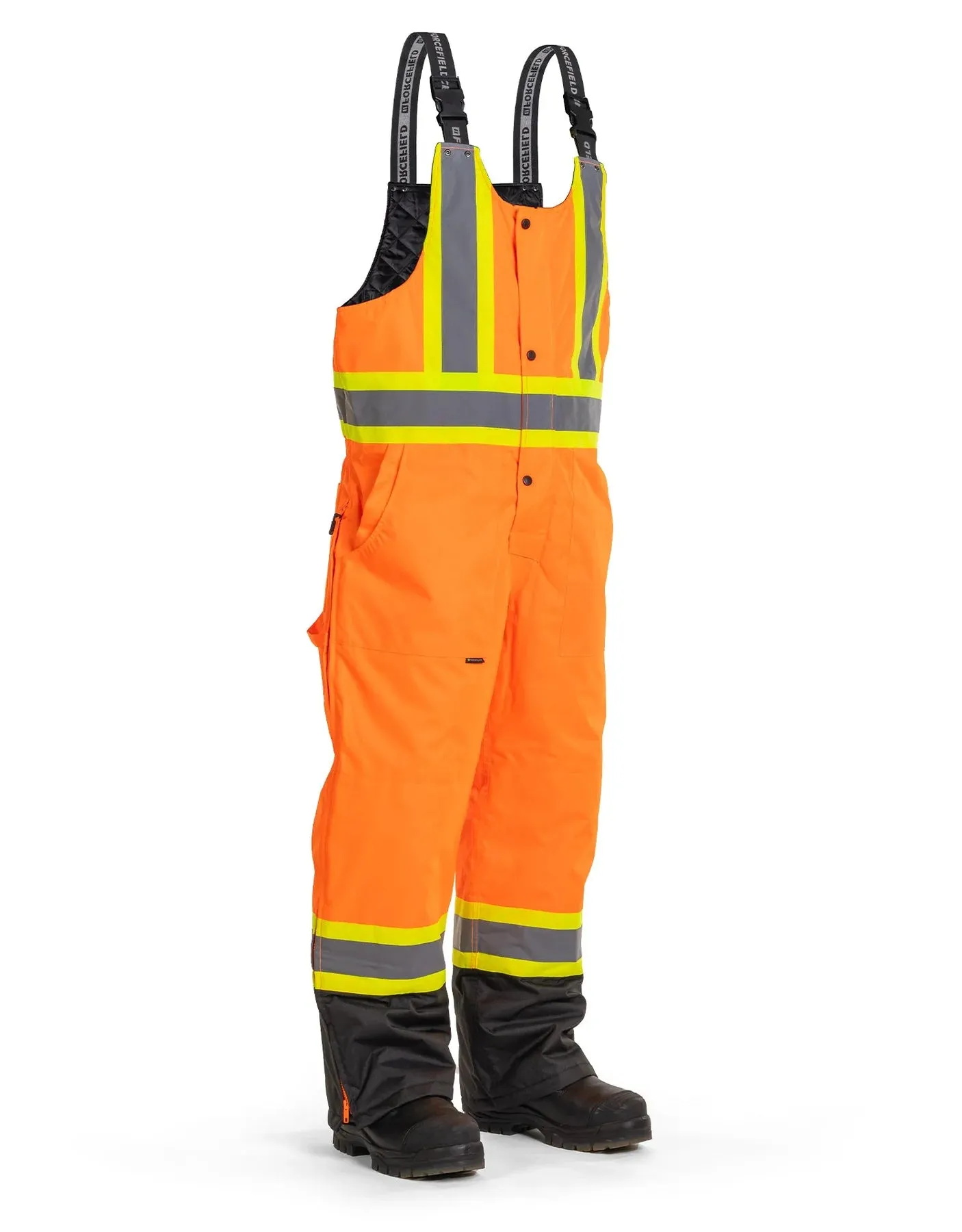 Forcefield Hi Vis Winter Safety Overall 024-EN835R