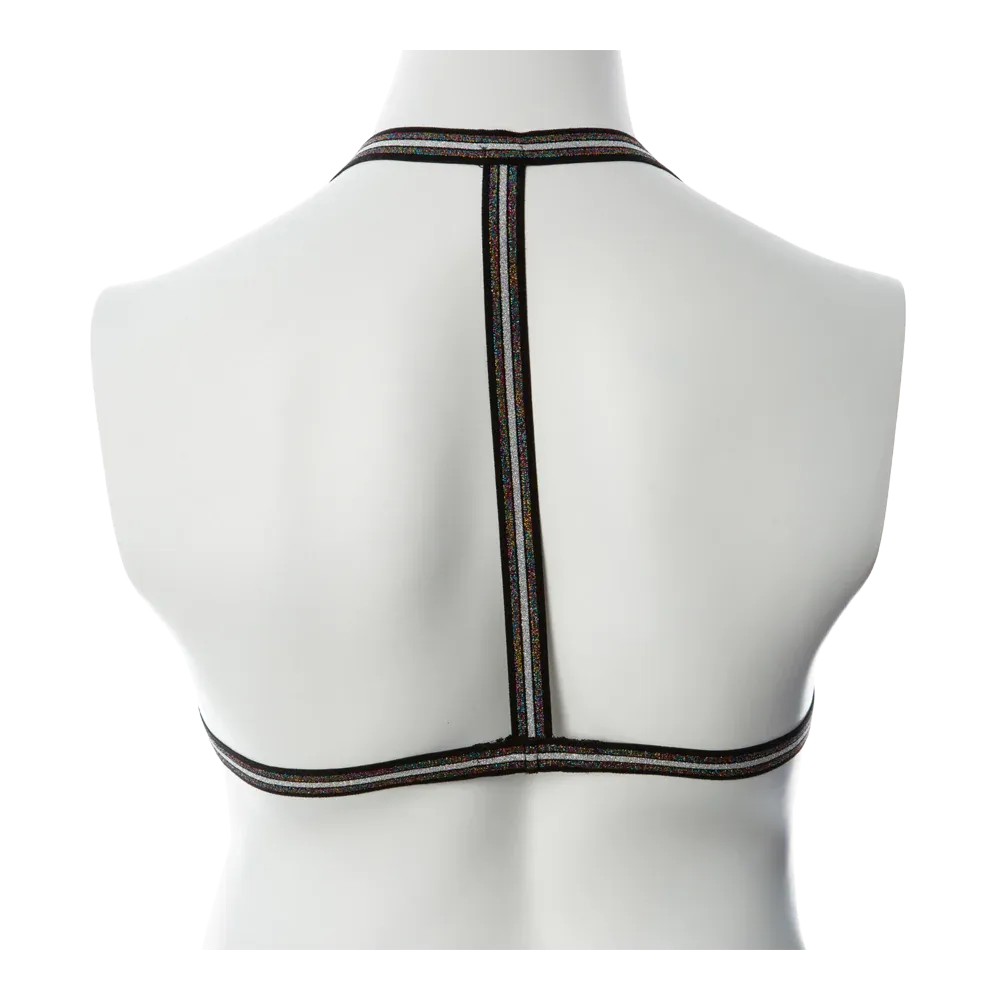 Gender Fluid ''Silver Lining'' Harness L-XXL