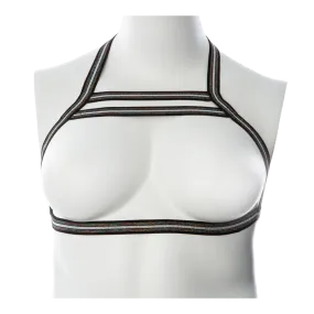 Gender Fluid ''Silver Lining'' Harness L-XXL