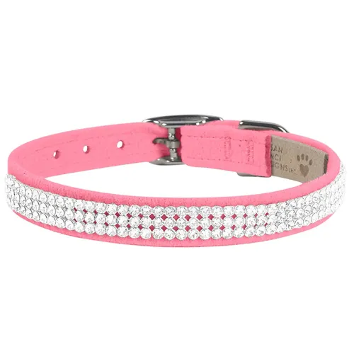 Giltmore 3 Row Collar — Perfect Pink