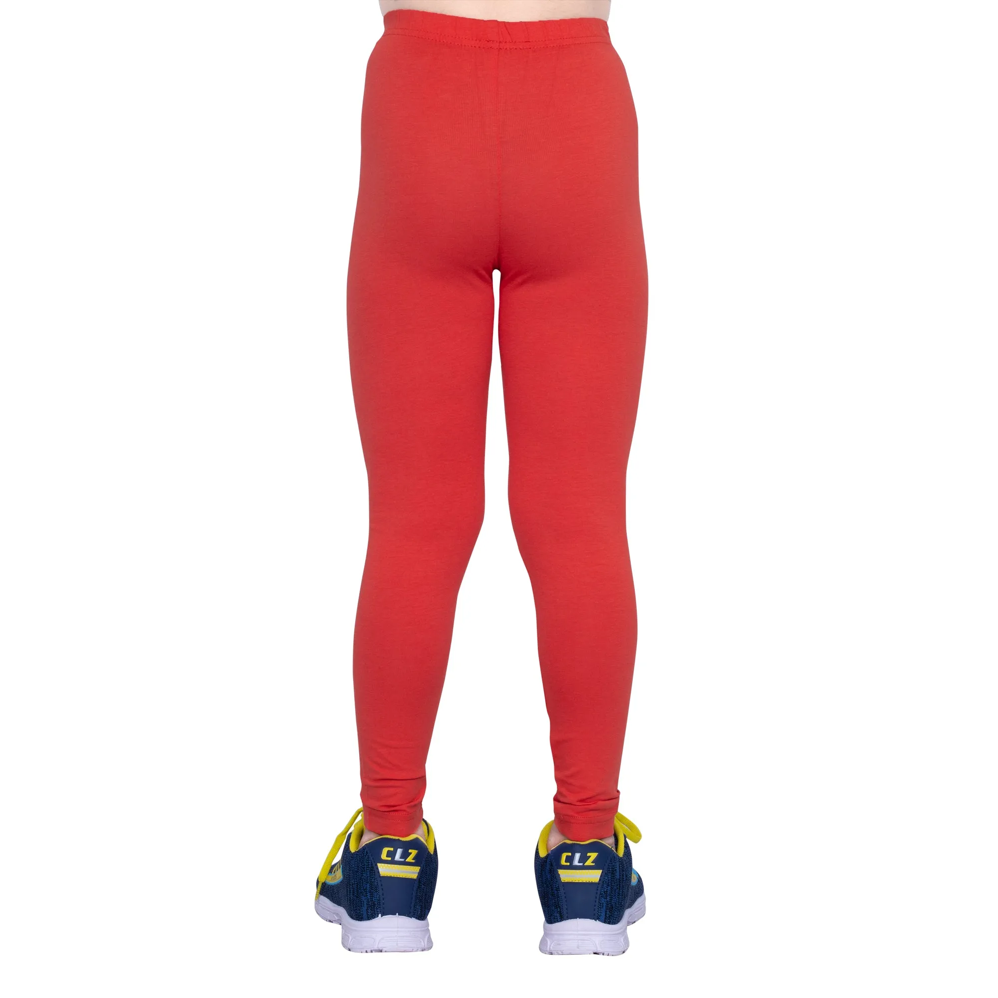 Girls Classic Red Regular Legging