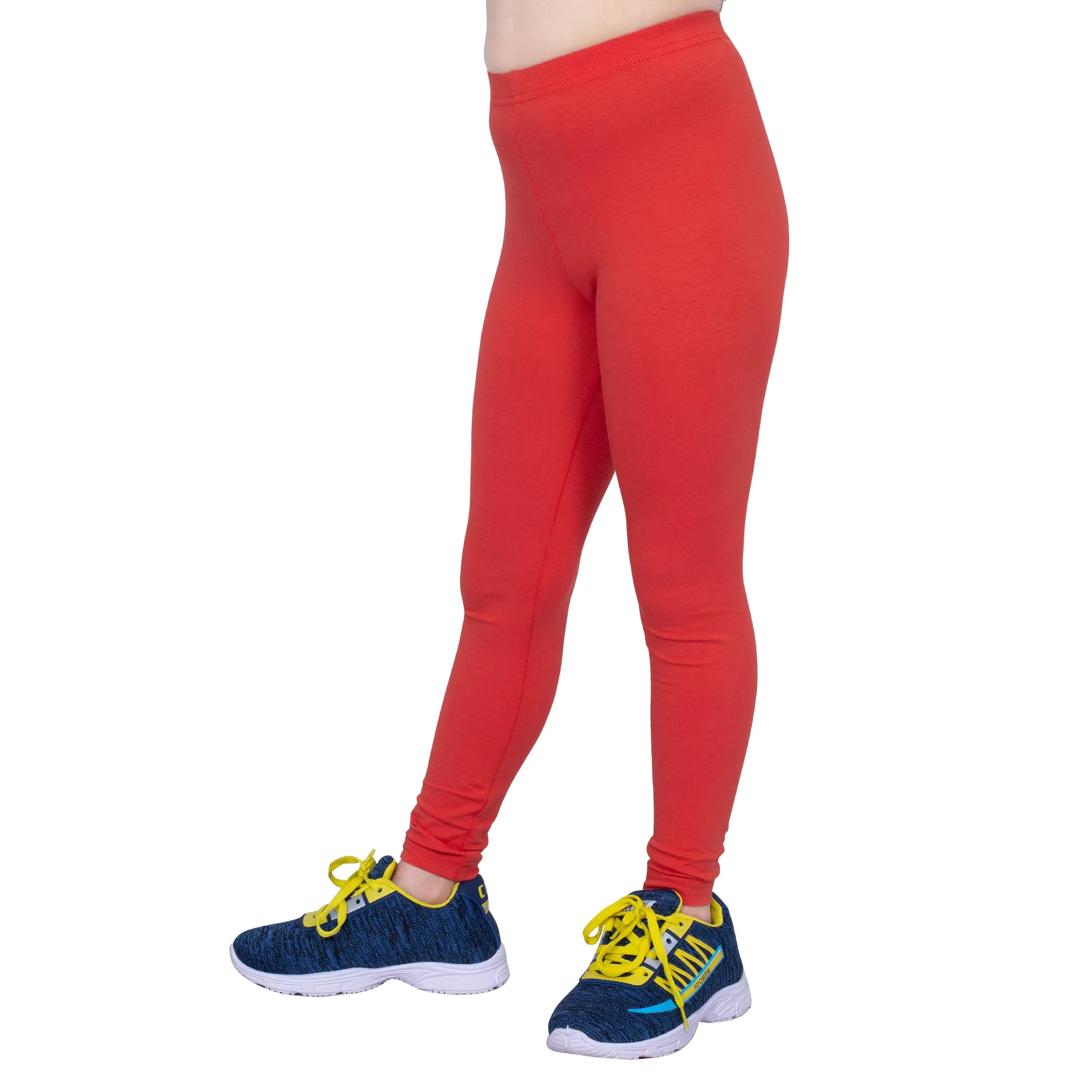 Girls Classic Red Regular Legging