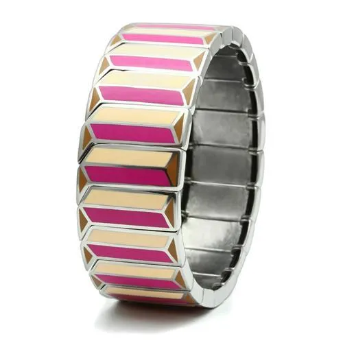 High polished (no plating) Stainless Steel Bracelet with No Stone for Women Style TK299