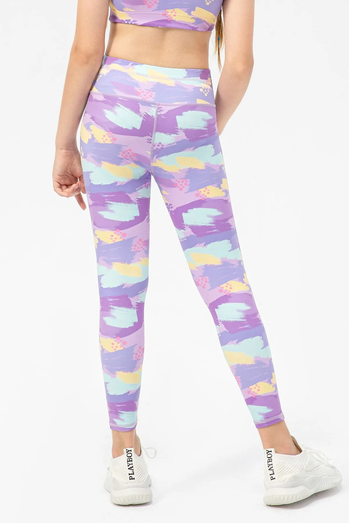 High-Rise Yoga Leggings for Girls