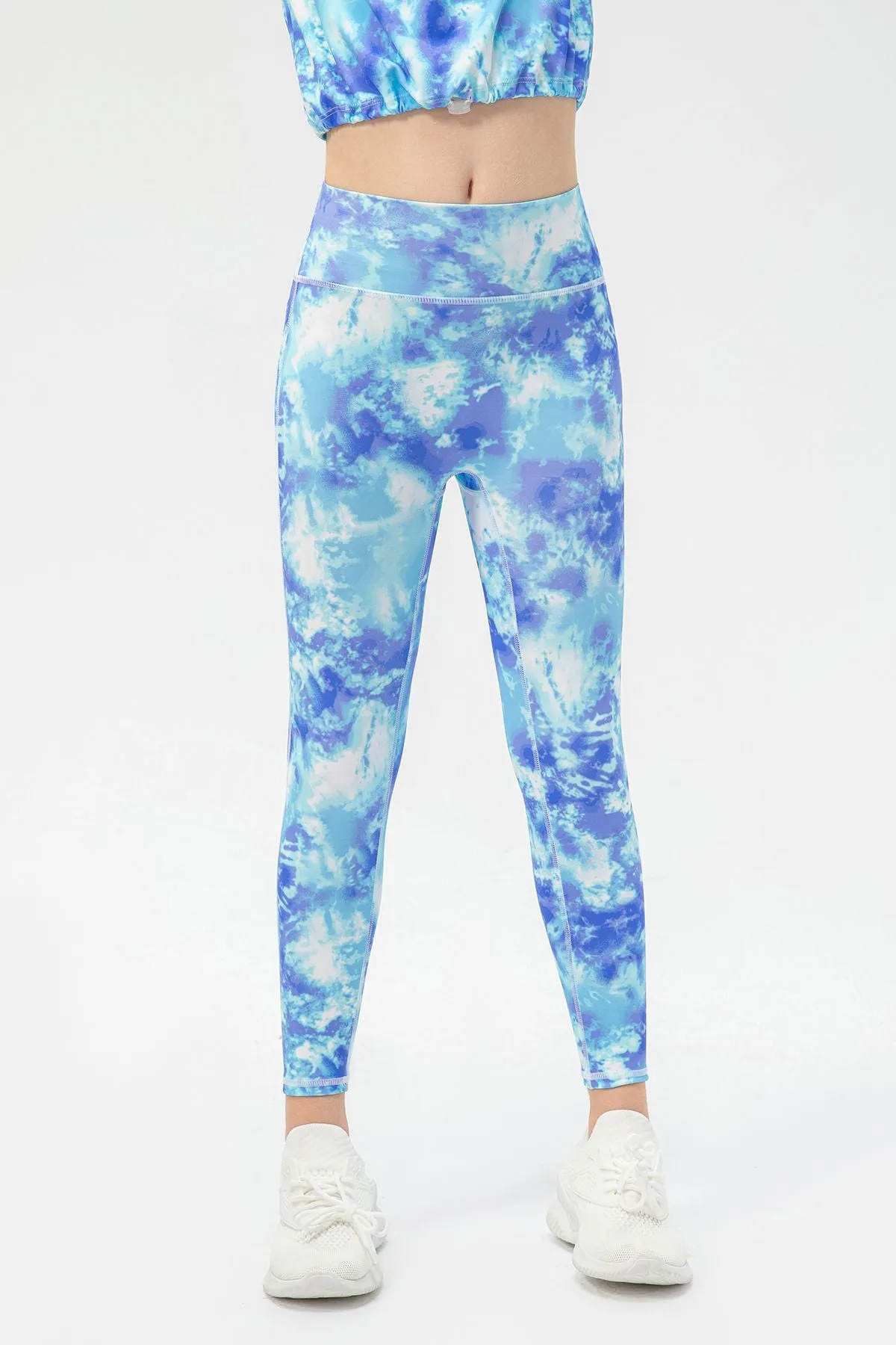 High-Rise Yoga Leggings for Girls