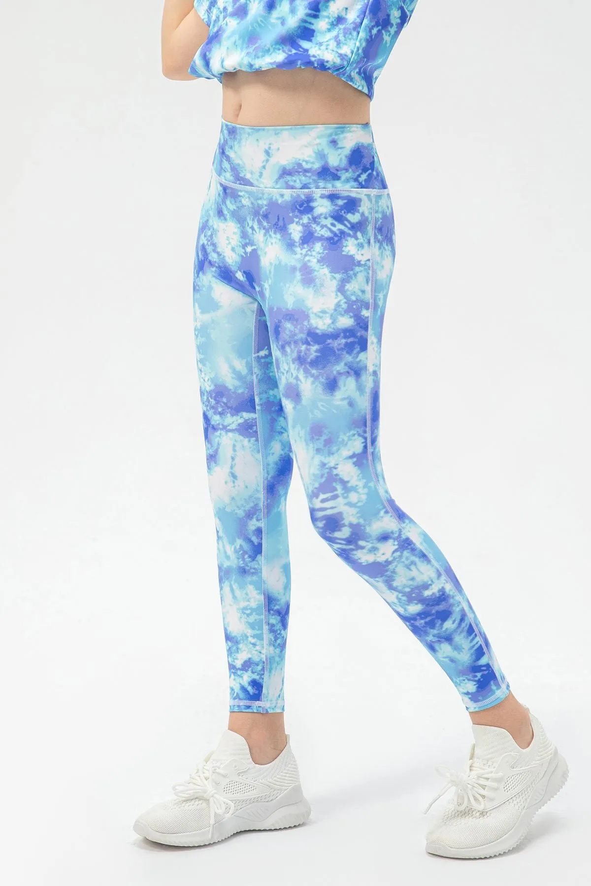 High-Rise Yoga Leggings for Girls