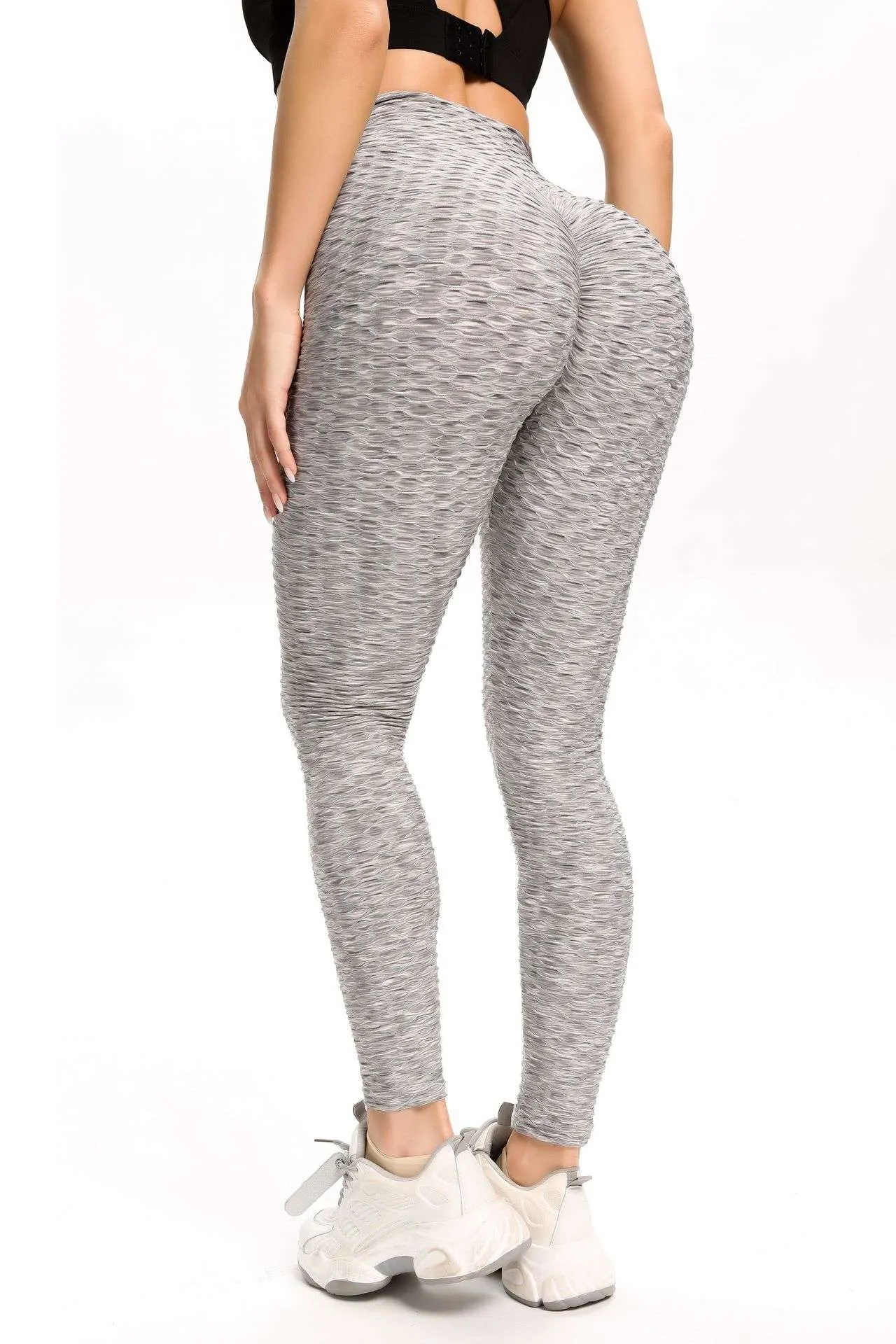 High Waisted Ruched Butt Lifting Leggings