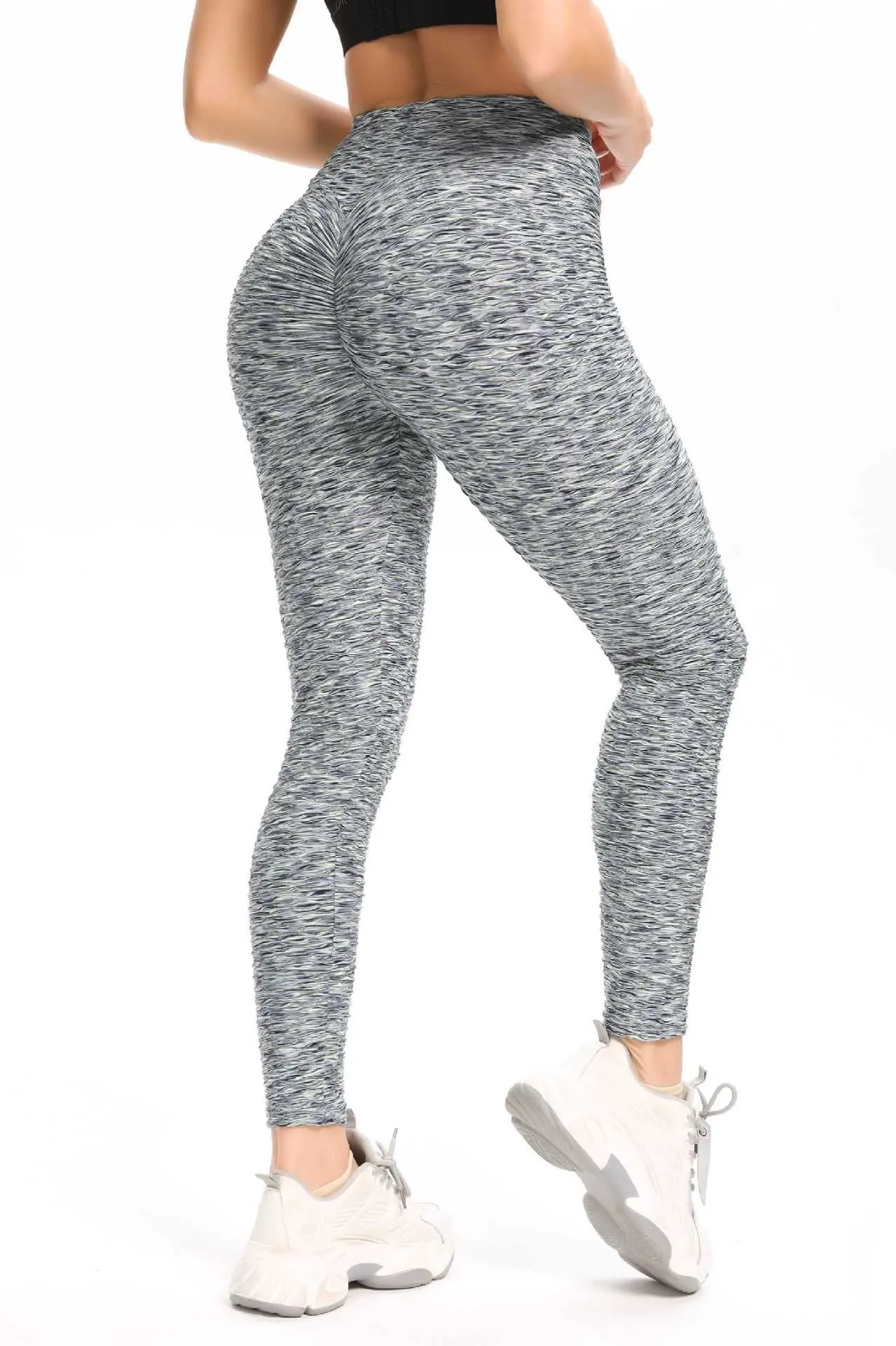 High Waisted Ruched Butt Lifting Leggings