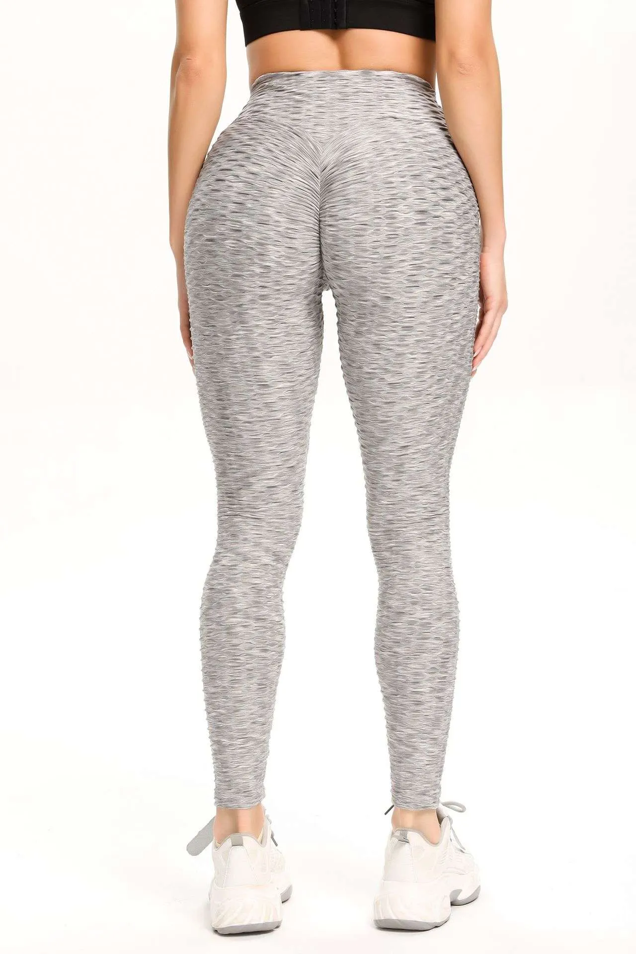 High Waisted Ruched Butt Lifting Leggings