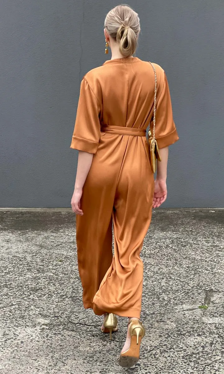 Hoss Kyoto Jumpsuit - Light Copper