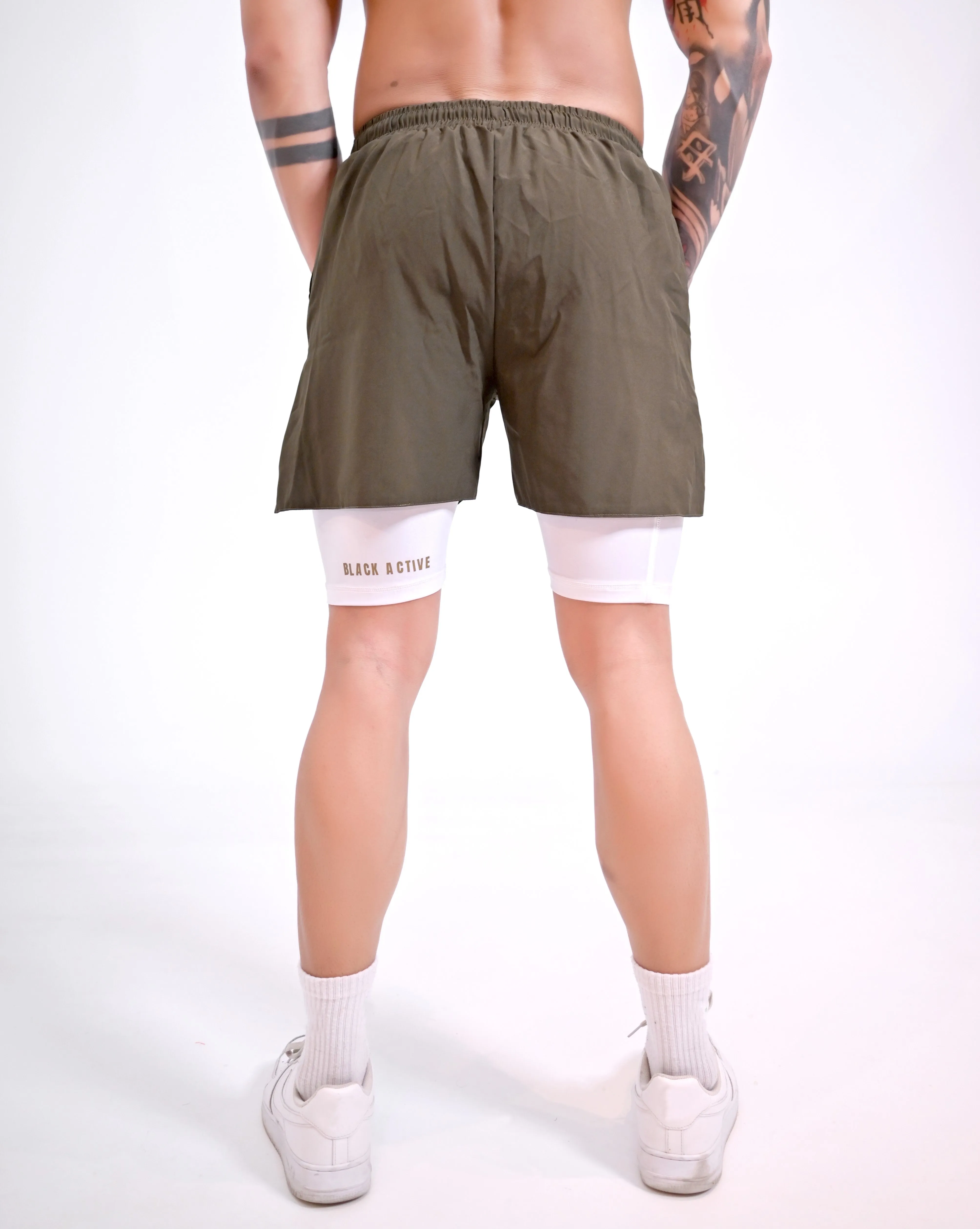 HYBRID PRO SHORTS - GREEN