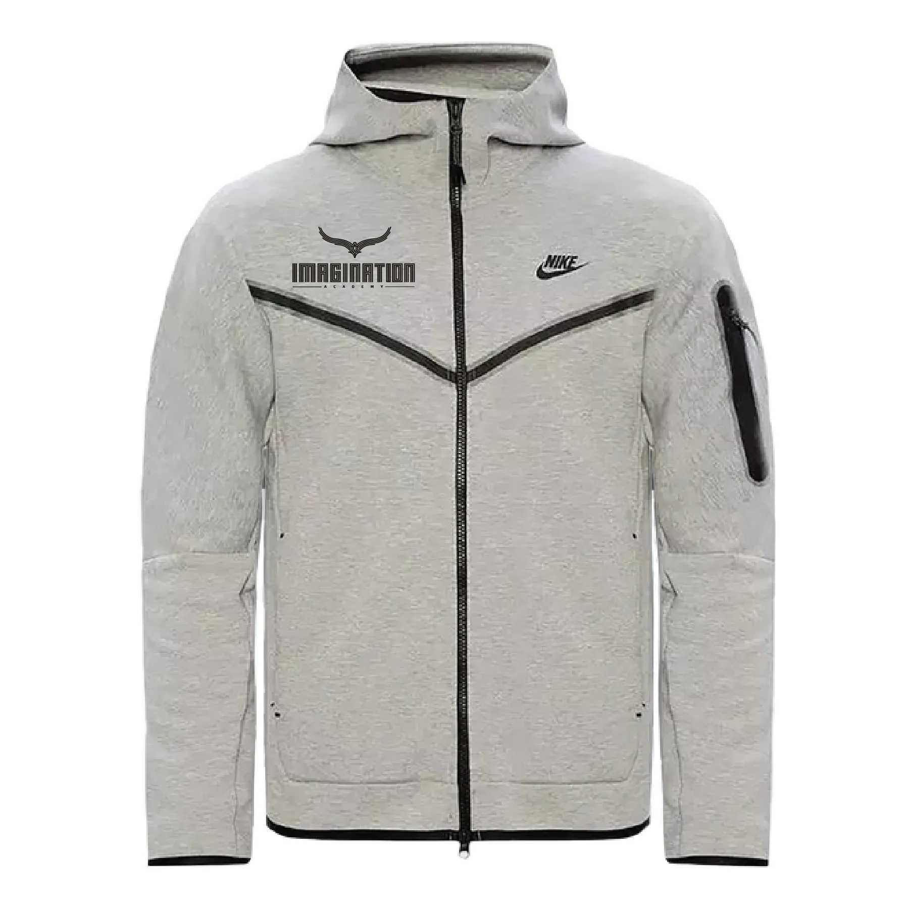 Imagination Academy FAN Nike Tech Fleece FZ Windrunner Grey