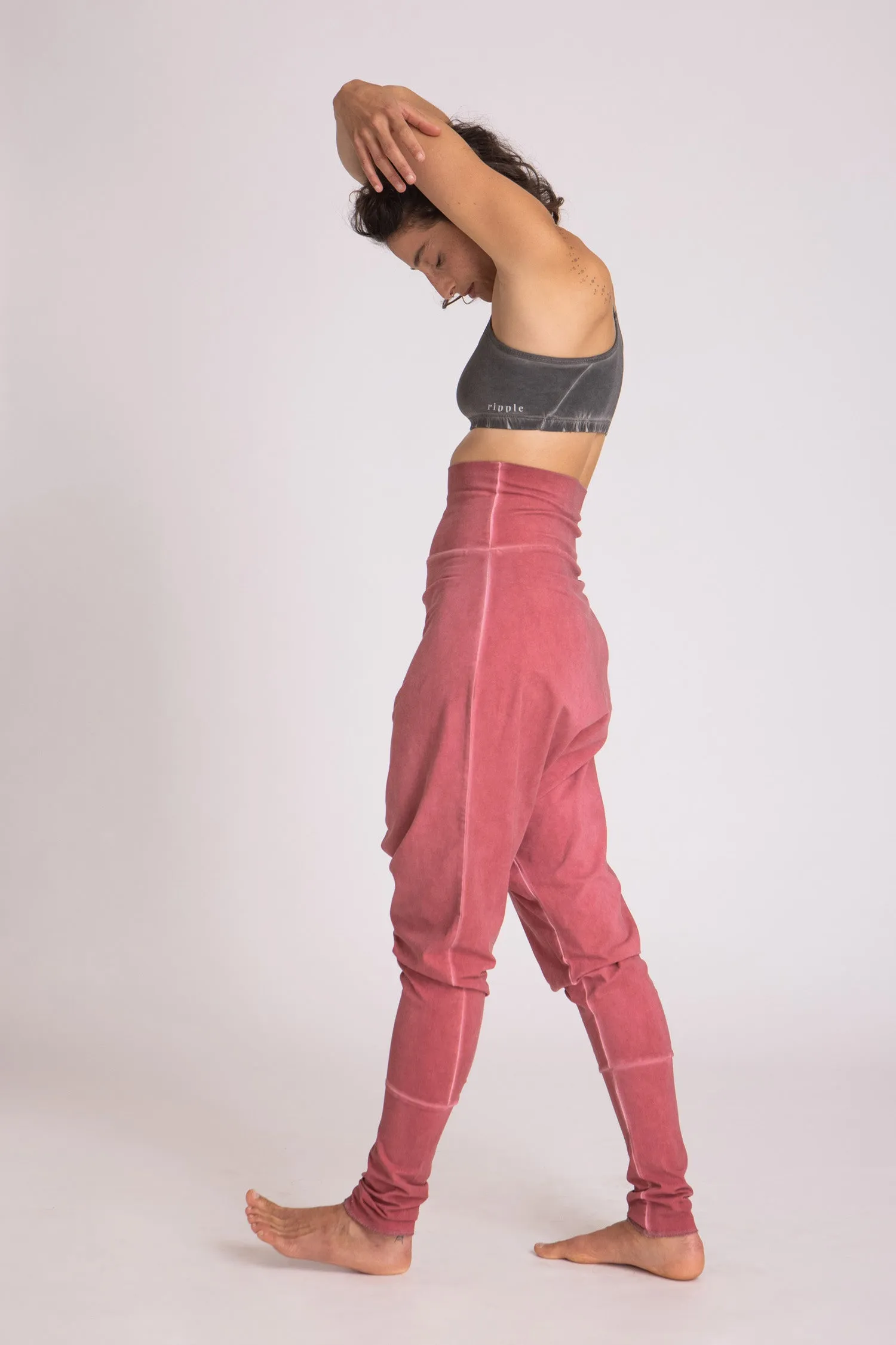 I'mPerfect Stonewash Harem Pants 35%off