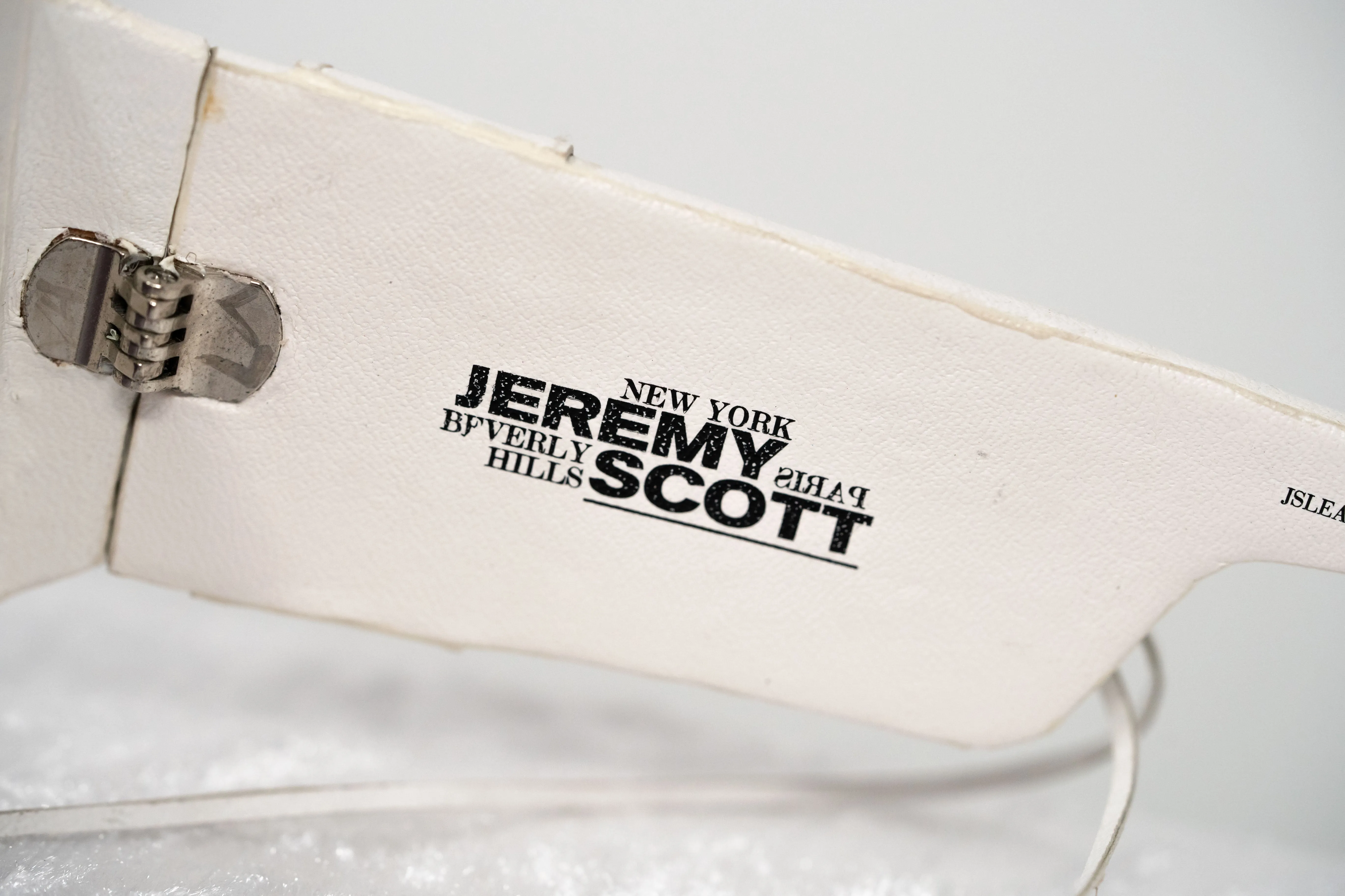 Jeremy Scott Unisex Special Grey Sunglasses JSLEATHERC2SUN