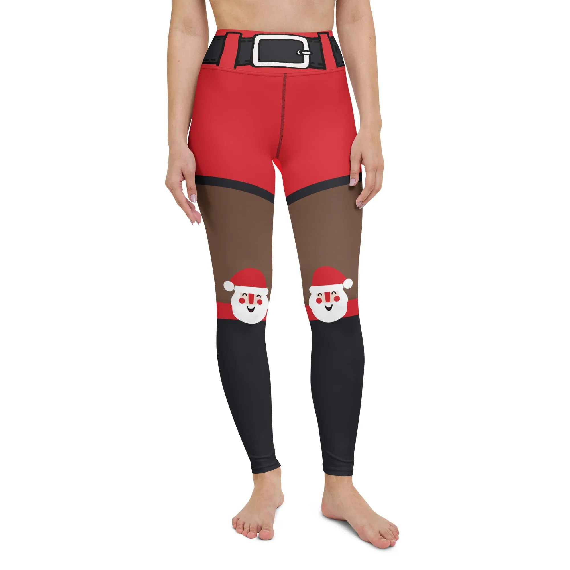 Jolly Santa Yoga Leggings