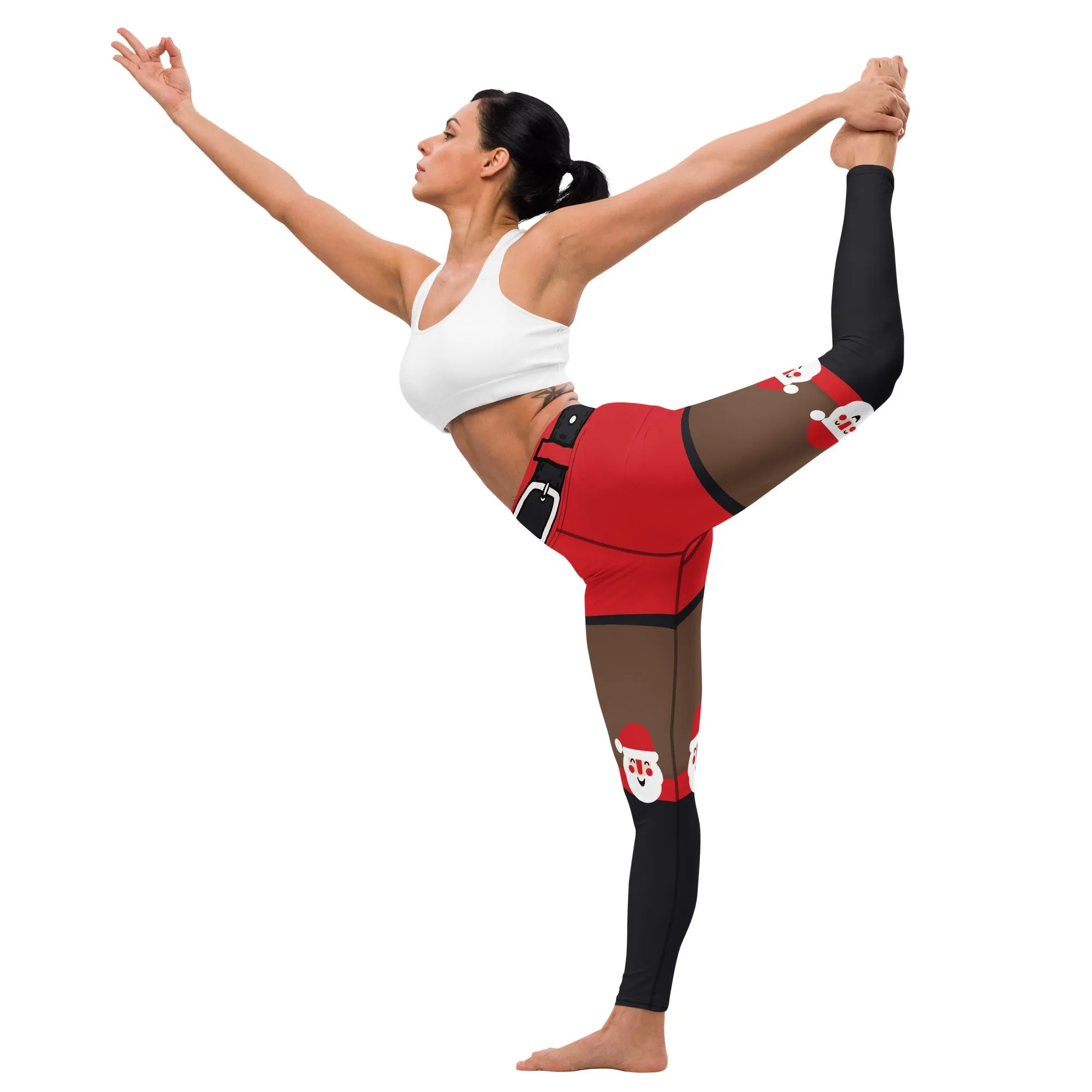 Jolly Santa Yoga Leggings