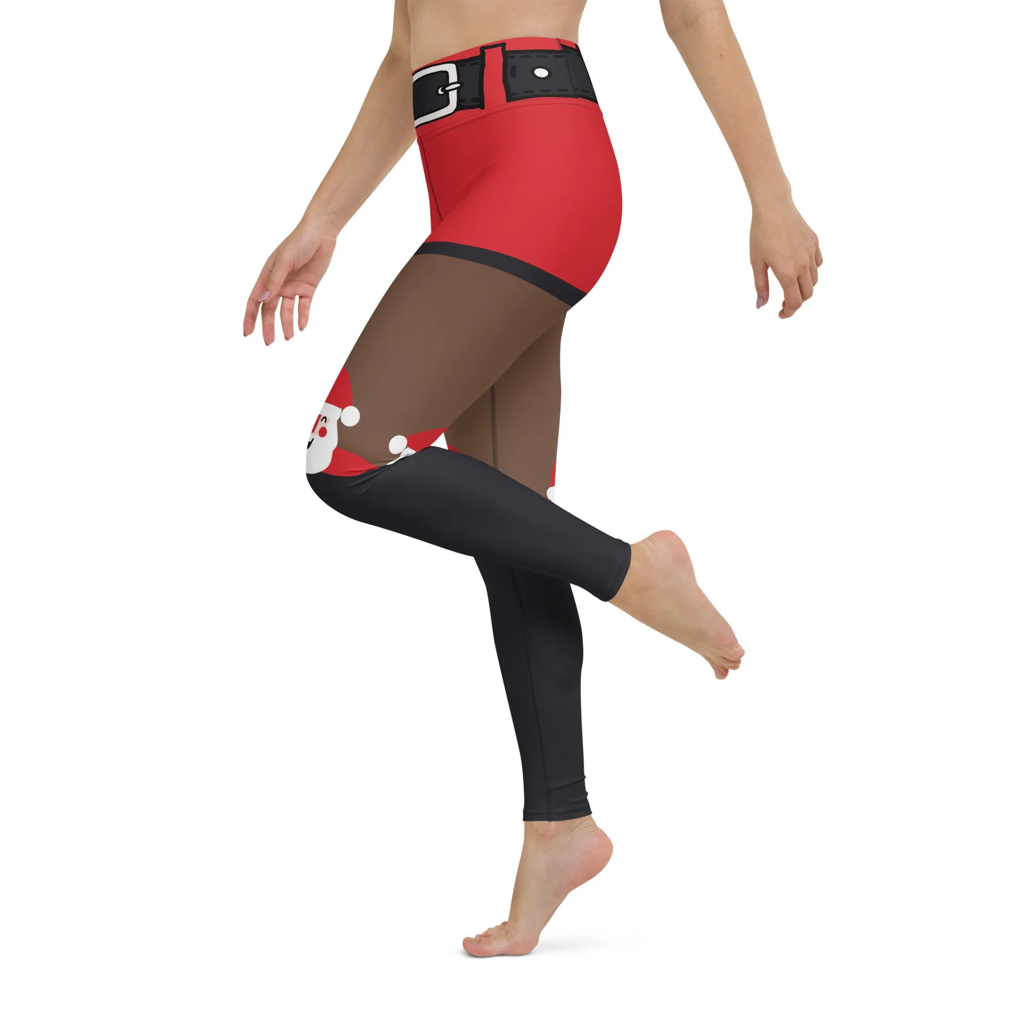 Jolly Santa Yoga Leggings