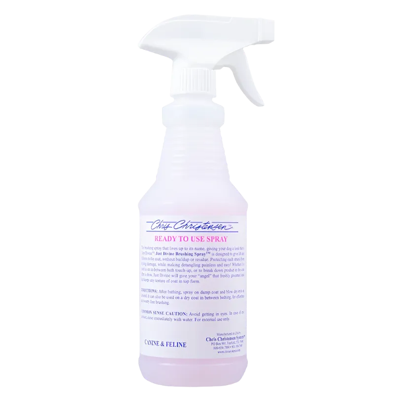 Just Divine Brushing Spray RTU 16oz by Chris Christensen