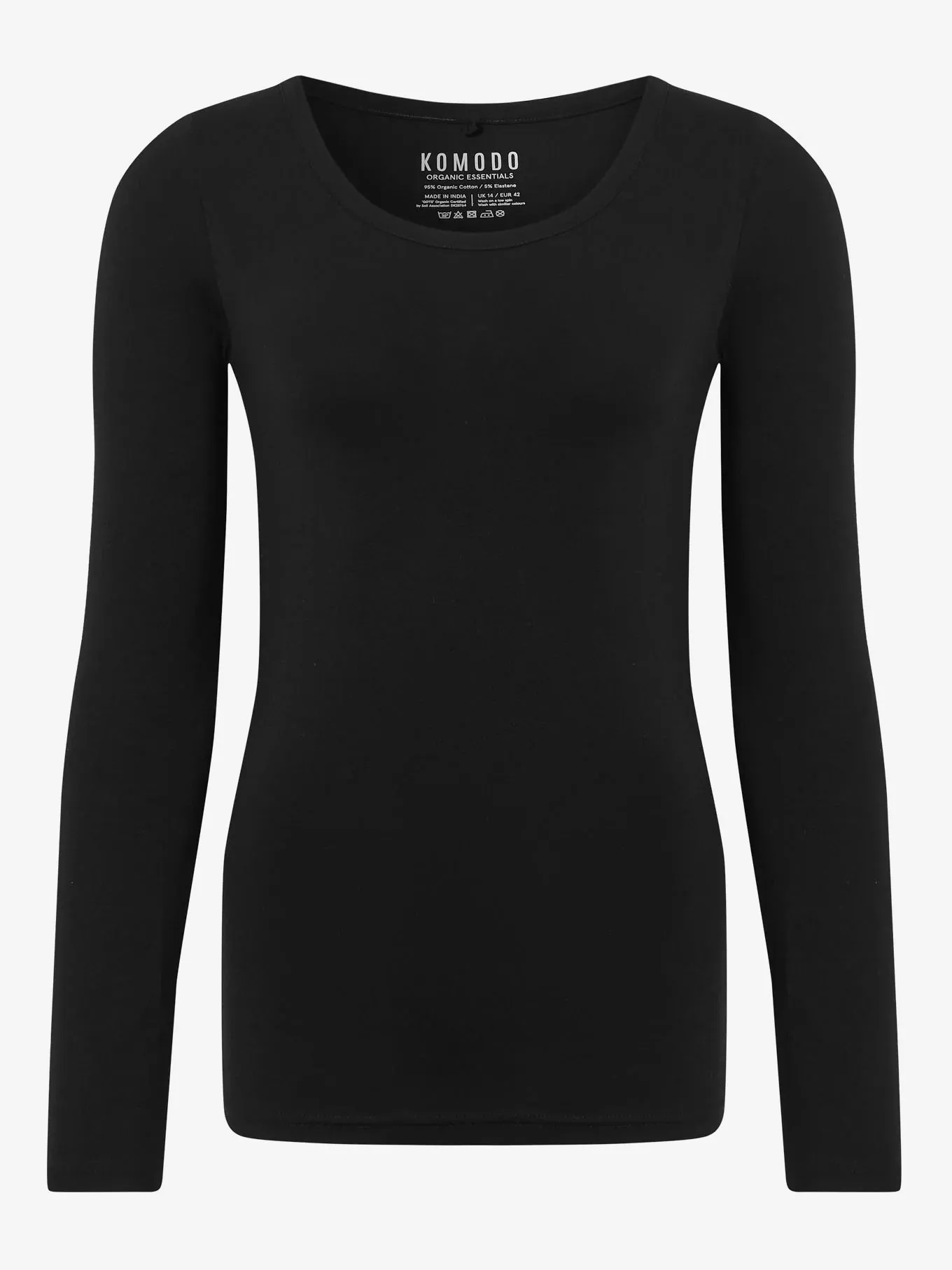 Komodo Darcey Long Sleeved Top - Black