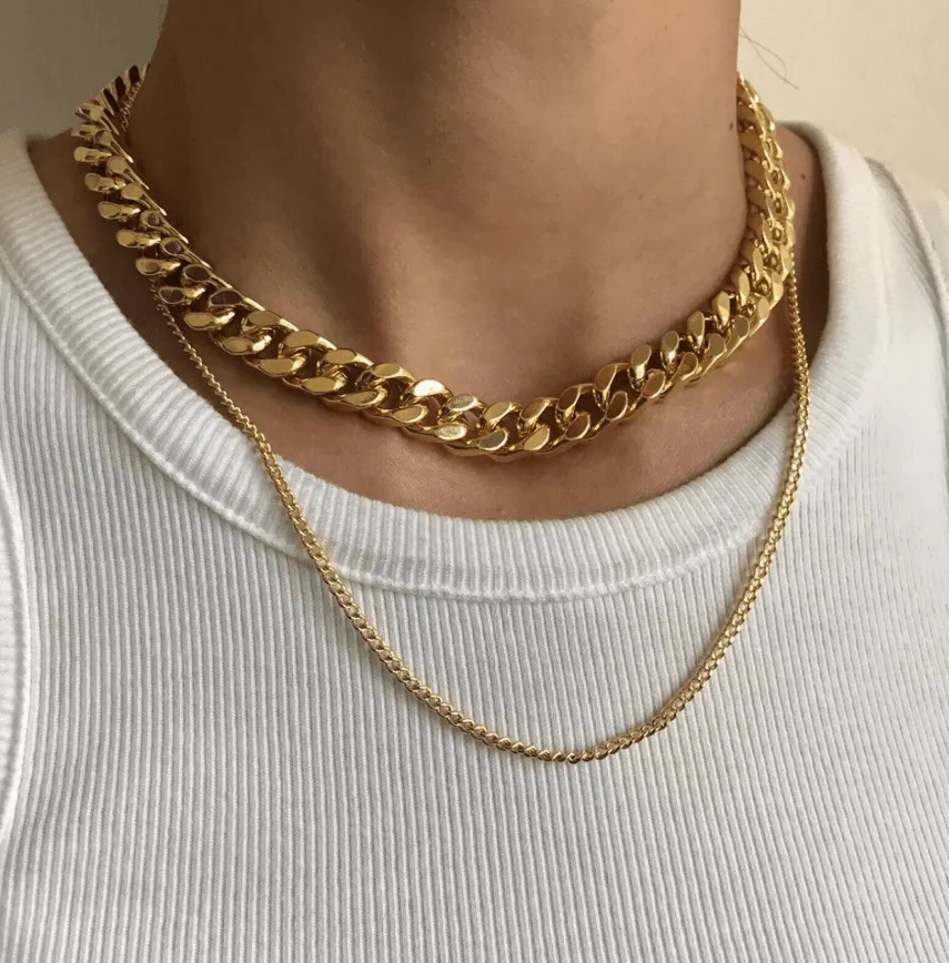 Liz Cuban Chain Choker