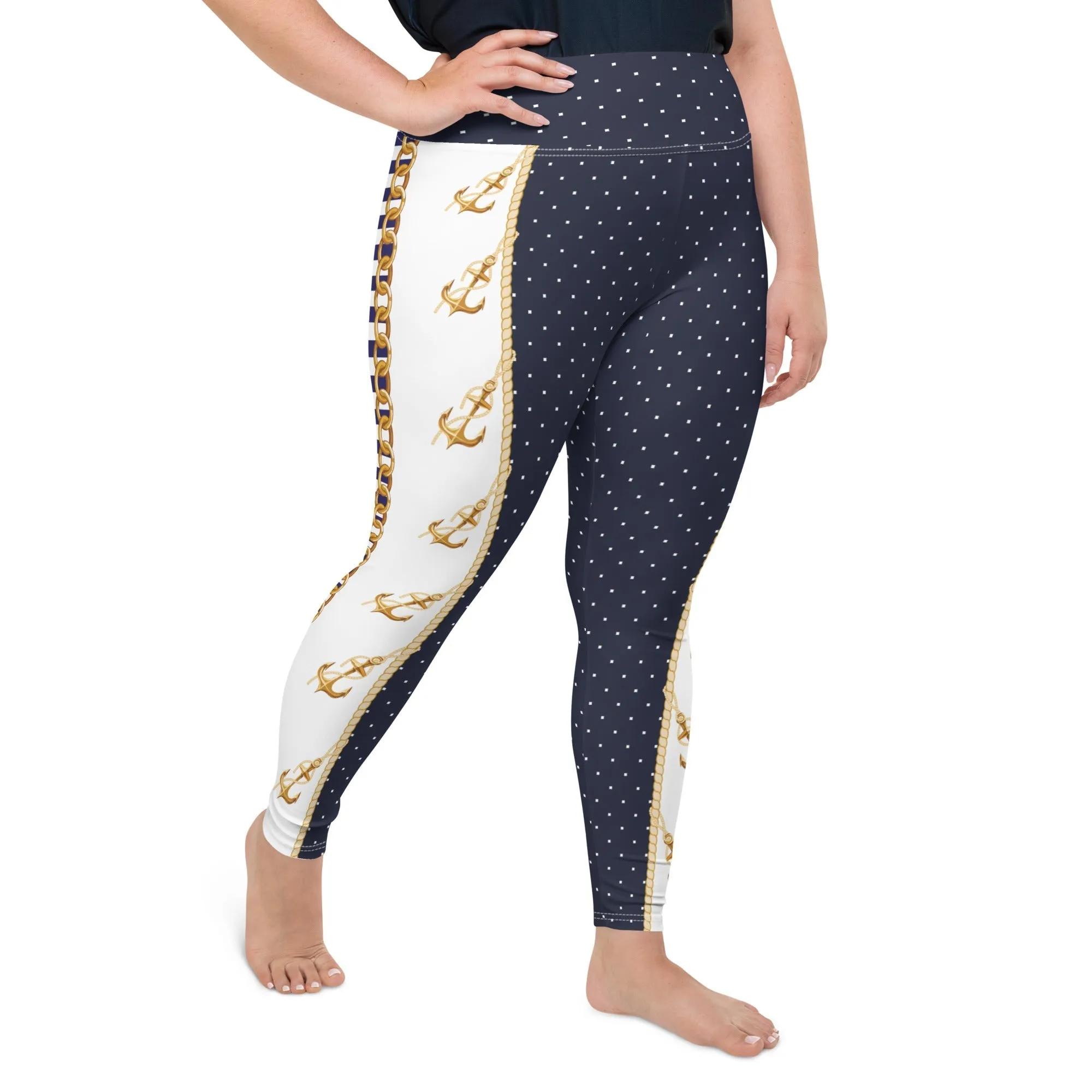 Luxury Resort Plus Size Leggings