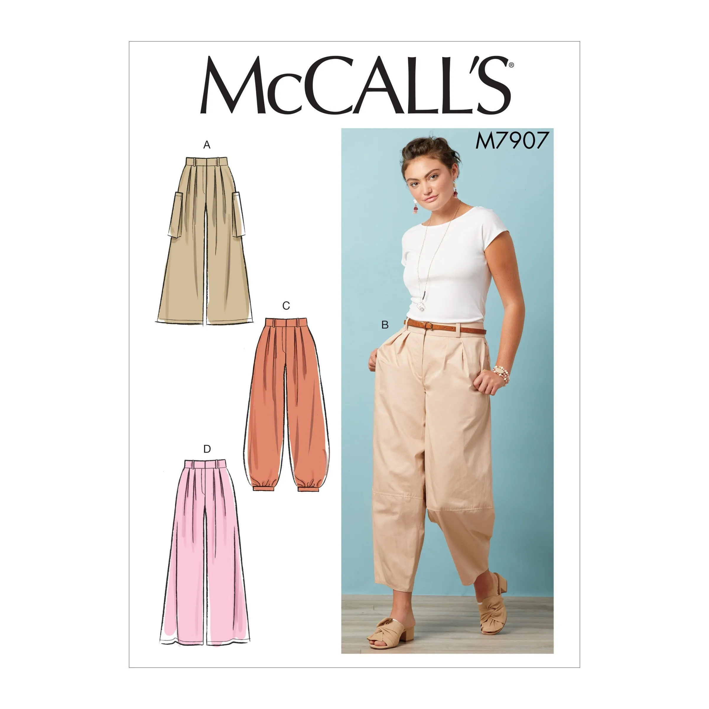 McCall's Pattern M7907 Misses' Pants