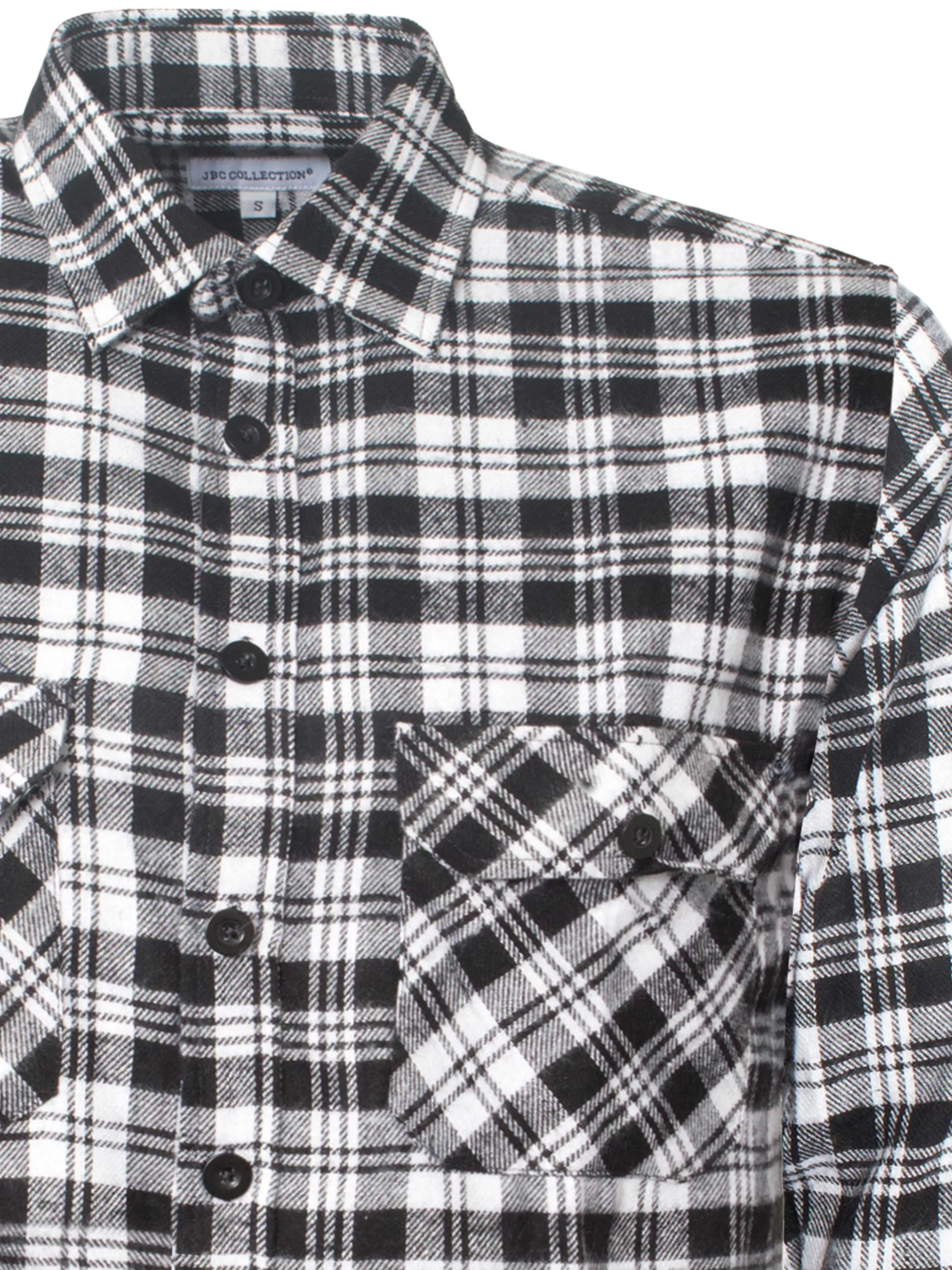 Mens Lumberjack Flannel Check Shirt