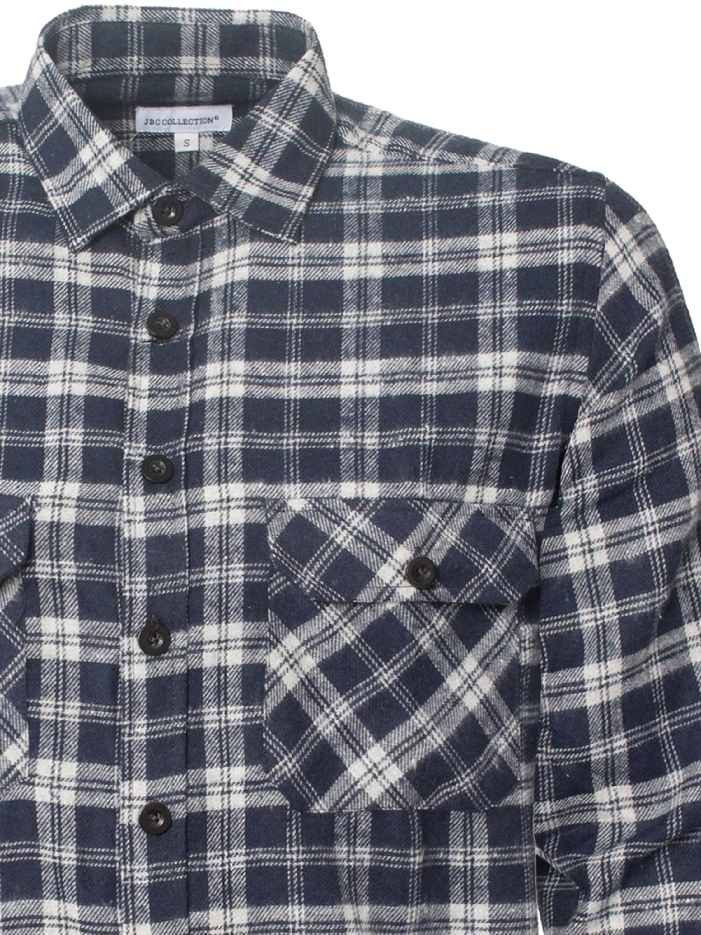 Mens Lumberjack Flannel Check Shirt