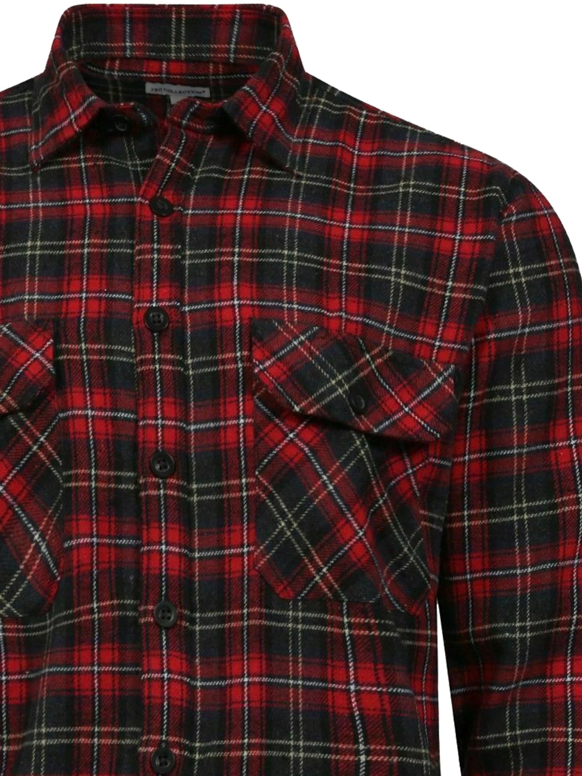 Mens Lumberjack Flannel Check Shirt