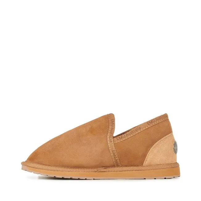 Mens Platinum Ashford Slipper | Chestnut