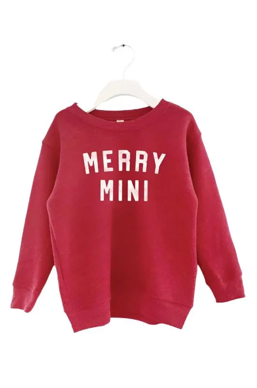 Merry Mini Pullover Red