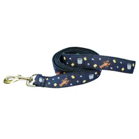 Midnight Navy Crawfish Boil Dog Leash