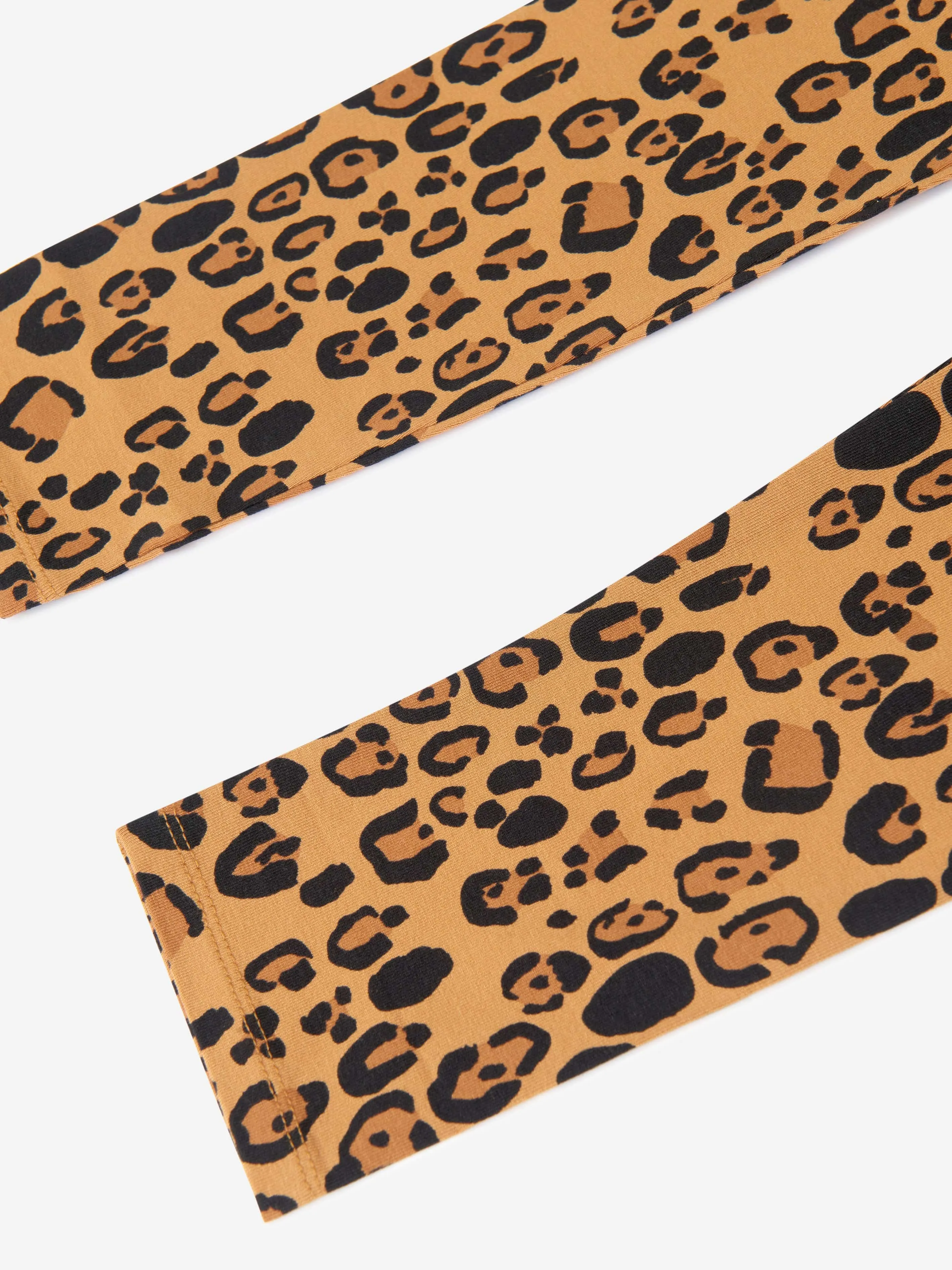 Mini Rodini Girls Leopard Print Leggings