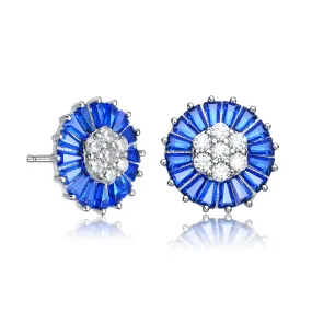 Monfort Baguette Stud Earrings