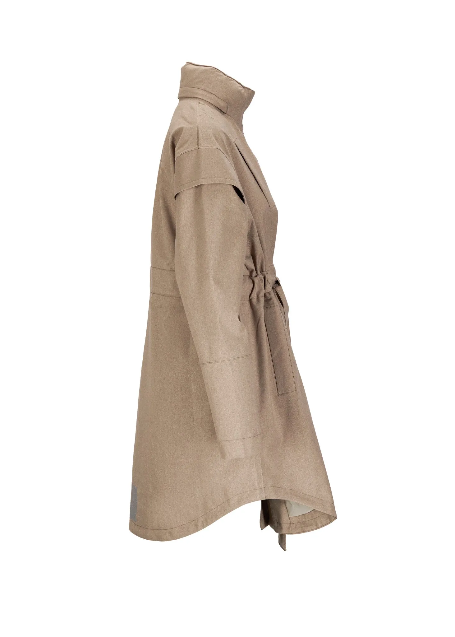 Monsun Coat - Taupe