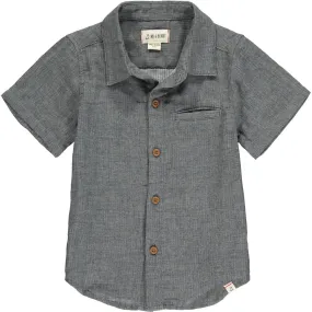 Newport S/S Shirt - Grey Gauze