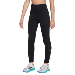 Nike One Dri-FIT High-Waisted Girls Leggings